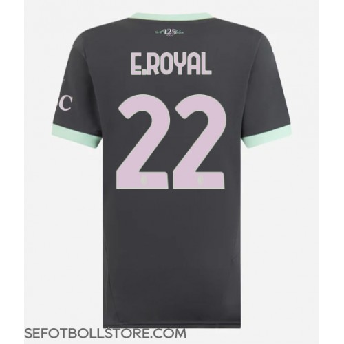 AC Milan Emerson Royal #22 Replika Tredje Tröja Dam 2024-25 Kortärmad